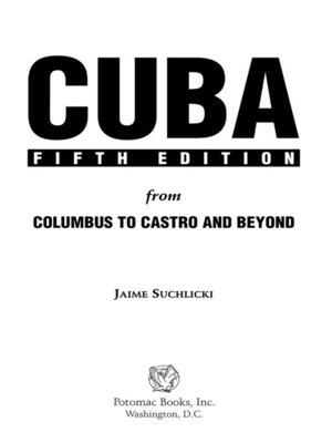 cover image of Cuba